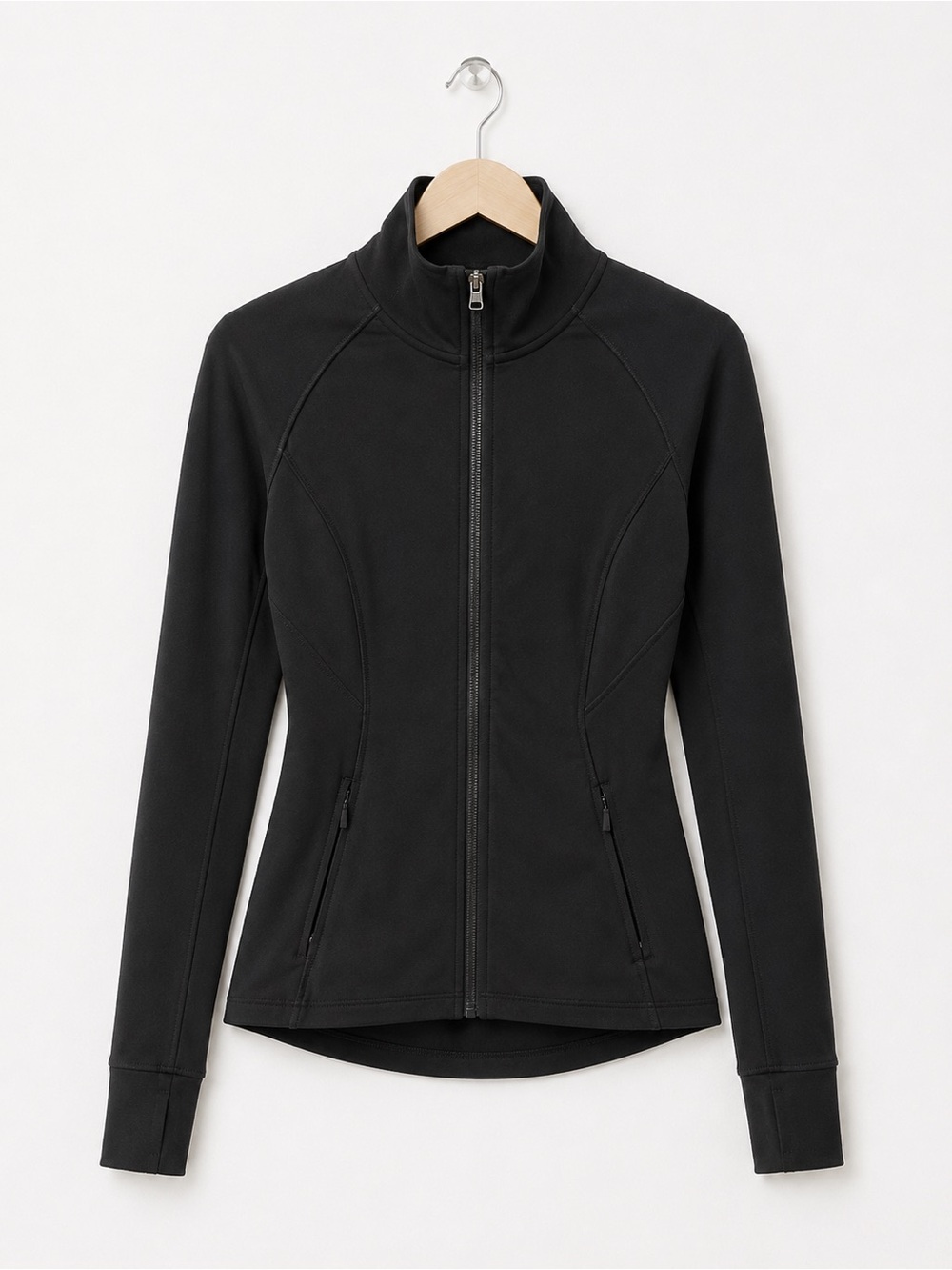 Black Full-Zip Performance Jacket